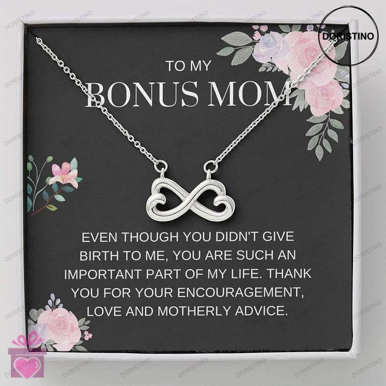 Bonus Mom Necklace  My Life  For Step Mom Gift For Bonus Mom Bonus Mom Doristino Awesome Necklace